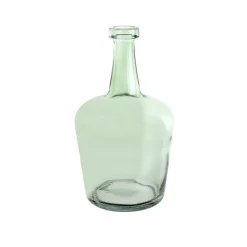 Eukalyptusgröna glasvaser 14 cm i 12-pack