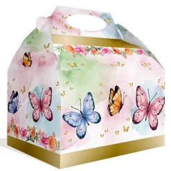 Fjäril Partybox 20 x 16 cm