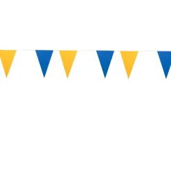 Flaggirlang Blå & Gul 10 meter