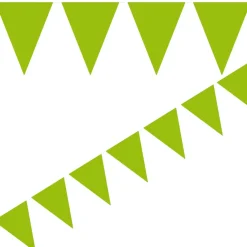 Flaggirlang - Limegrön 10 meter