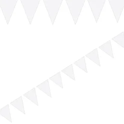Flaggirlang Mini - Vit 3 meter