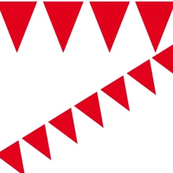 Flaggirlang - Röd 10 meter