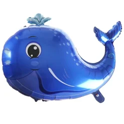 Folieballong Blåval 69 cm