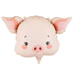 Folieballong Grisansikte 61 cm