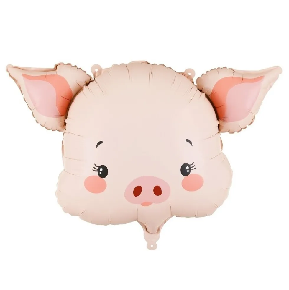 Folieballong Grisansikte 61 cm