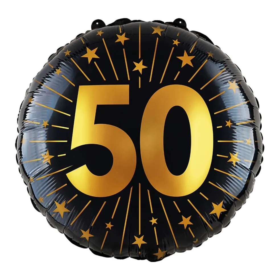 Folieballong Guld 50 år