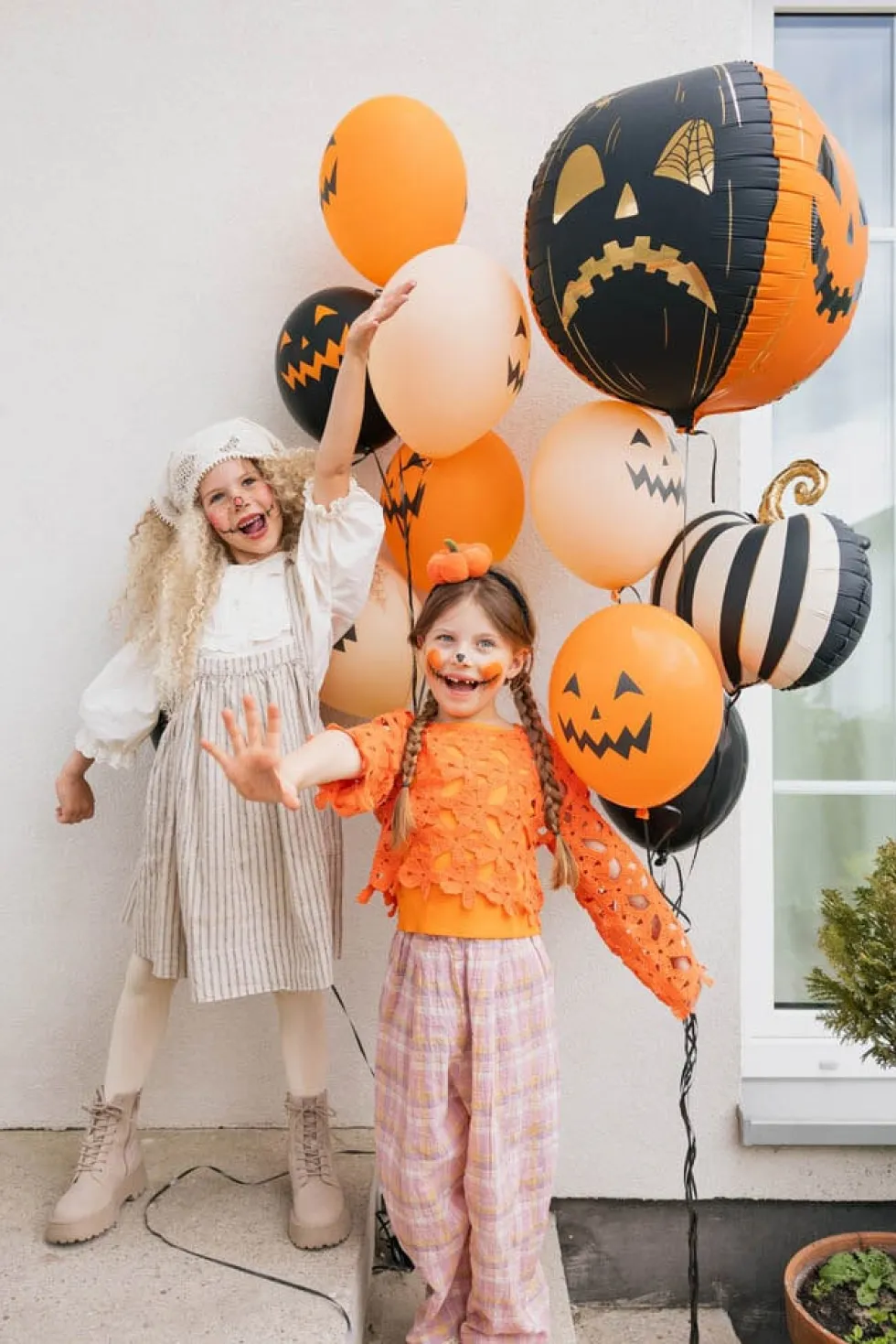 Folieballong Halloween Pumpa 50 cm