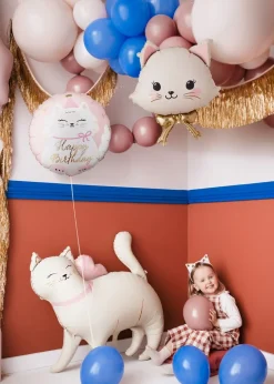Folieballong Kattansikte 60 cm