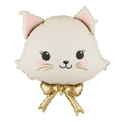 Folieballong Kattansikte 60 cm