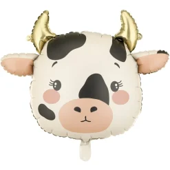 Folieballong Ko-ansikte 57 cm