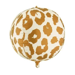 Folieballong Leopardmönster 50 cm