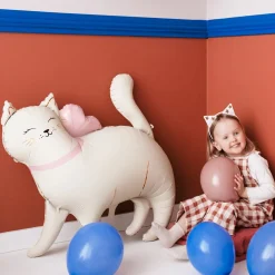 Folieballong Söt Katt 83 x 77 cm