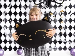 Folieballong Svart Katt 48 cm