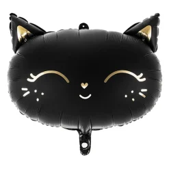 Folieballong Svart Katt 48 cm