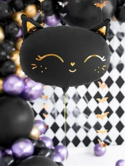 Folieballong Svart Katt 48 cm