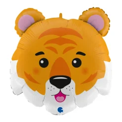 Folieballong Tigerhuvud 71 cm