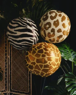 Folieballong Zebramönster 50 cm