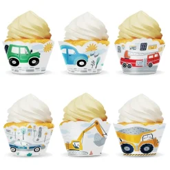 Fordon Muffinsöverdrag 6-pack