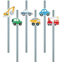 Fordon Pappsugrör 6-pack