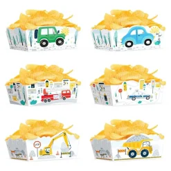 Fordon Snacksboxar 3-pack