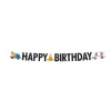 Fordonstema - Girlang Happy Birthday