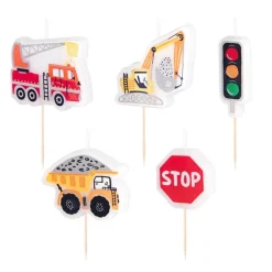 Fordon Tårtljus 5-pack