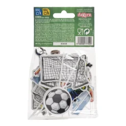 Fotboll Caketoppers 16-pack