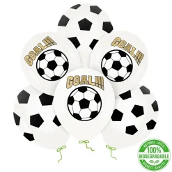 Fotbollsballonger Goal 6-pack