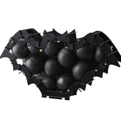 Fright Night - Ballongdekoration med LED ljus - Fladdermus