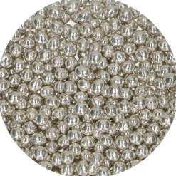 FunCakes - Chokladpärlor Metallic Silver 60 gram