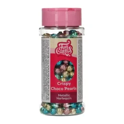 FunCakes - Chokladpärlor Metallic Mix 60 gram