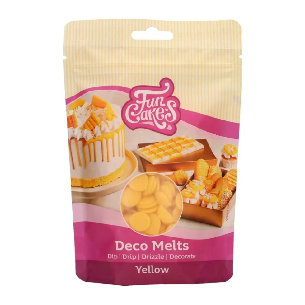 FunCakes - Deco Melts Gul 250 gram