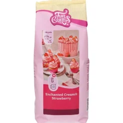 FunCakes Enchanted Cream frostingmix, jordgubb 900 gram