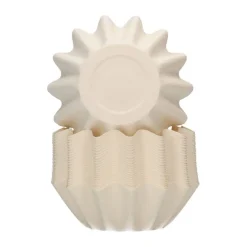 FunCakes - Muffinsformar Blomformade Vita 48-pack
