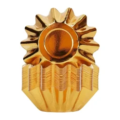 FunCakes - Muffinsformar Blomformade Guld 48-pack