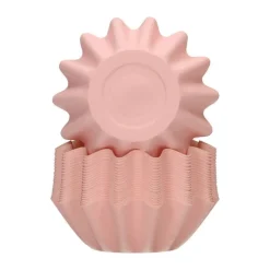 FunCakes - Muffinsformar Blomformade Pastellrosa 48-pack