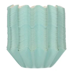 FunCakes - Muffinsformar Blomformade Pastellblå 48-pack