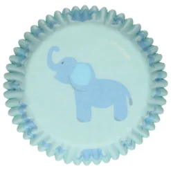 FunCakes - Muffinsformar Elefant Blå 48-pack