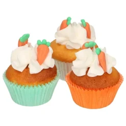 FunCakes - Sockerdekorationer Morötter 16-pack