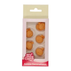 FunCakes - Sockerdekorationer Pumpor 12-pack