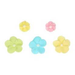 FunCakes Sockerdekorationer Pastellblommor 32-pack