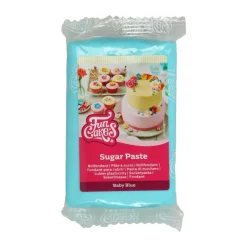 FunCakes - Sockerpasta Baby Blå 250 gram
