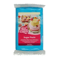 FunCakes - Sockerpasta Mörkblå 250 gram
