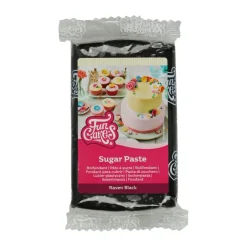 FunCakes - Sockerpasta Svart 250 gram
