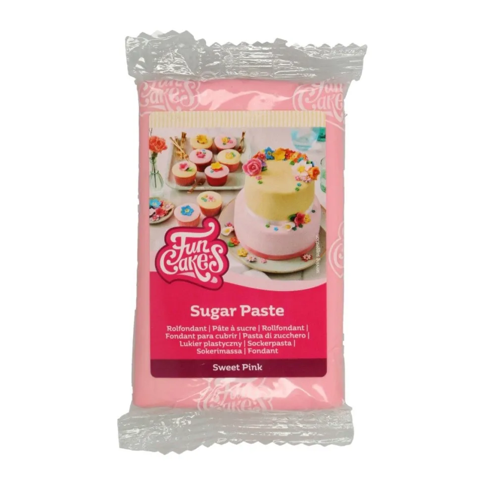 FunCakes - Sockerpasta Sweet Ljusrosa 250 gram