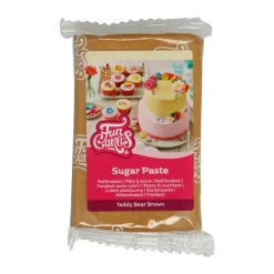 FunCakes - Sockerpasta Teddybrun 250 gram