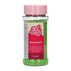 FunCakes - Sockerpärlor Gröna 80 gram
