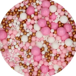 FunCakes Soft Pearls Rosa Mix 80 gram