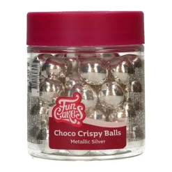FunCakes - Stora Chokladkulor Silver