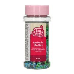 FunCakes - Strössel Dinosaurie mix 65 gram